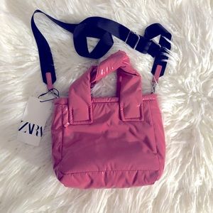 Zara Mini Quilted Tote bag new with tag